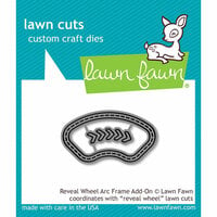 Lawn Fawn - Lawn Cuts - Dies - Reveal Wheel Arc Frame Add-On