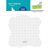 Lawn Fawn - Stencil - Cloudy