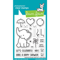 Lawn Fawn - Clear Photopolymer Stamps - Elephant Parade Add-On