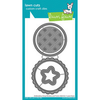 Lawn Fawn - Lawn Cuts - Dies - Embroidery Hoop Window And Frame Add-On