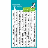 Lawn Fawn - Clear Photopolymer Stamps - Scripty Sayings