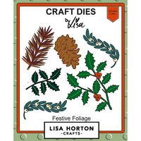 Lisa Horton Crafts - Dies - Festive Foliage