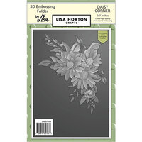 Lisa Horton Crafts - 3D Embossing Folder with Coordinating Dies - Daisy Corner