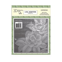 Lisa Horton Crafts - 3D Embossing Folder - Gardenia