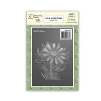 Lisa Horton Crafts - 3D Embossing Folder - Arty Daisy