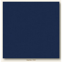 My Colors Cardstock - By PhotoPlay - 12 x 12 Heavyweight Cardstock - Deep Blue