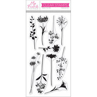 My Favorite Things - Clear Photopolymer Stamps - Flower Silhouettes