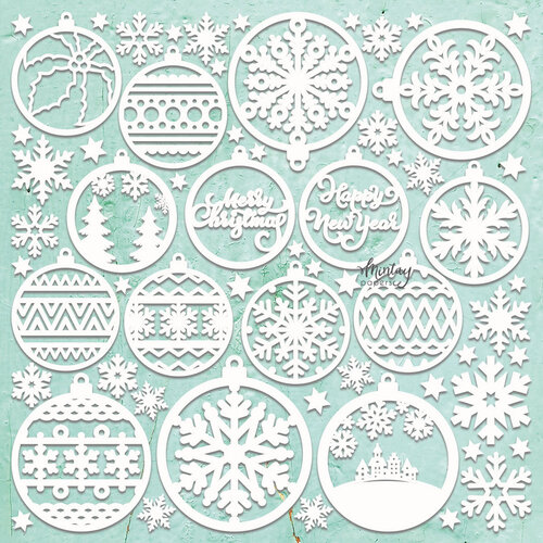 Mintay Papers - Embellishments - Chippies - Ornaments 2