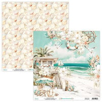 Mintay Papers - Coastal Memories Collection - 12 x 12 Double Sided Paper - 01