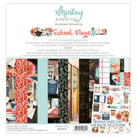 Mintay Papers - School Days Collection - 12 x 12 Paper Set