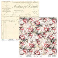 Mintay Papers - See You In Paris Collection - 12 x 12 Double Sided Paper - 5