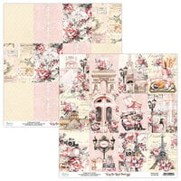 Mintay Papers - See You In Paris Collection - 12 x 12 Double Sided Paper - 6