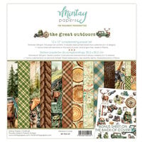 Mintay Papers - The Great Outdoors Collection - 12  x 12 Paper Set