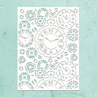 Mintay Papers - Kreativa Collection - 6 x 8 Stencils - Clocks