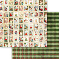 Memory Place - Dear Santa Collection - Christmas - 12 x 12 Double Sided Paper - Greetings