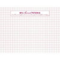 My Sweet Petunia - MISTI - Grid Paper Pad - 6.5 x 8.5