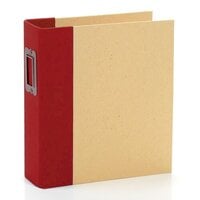 Simple Stories - SNAP Studio Collection - Binder - Cranberry