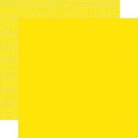 Simple Stories - Color Vibe Collection - 12 x 12 Double Sided Paper - Yellow