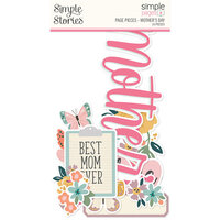 Simple Stories - Simple Pages Collection - Page Pieces - Mother's Day