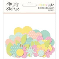 Simple Stories - Color Vibe Collection - Flowers Bits and Pieces - Lights