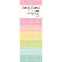 Simple Stories - Color Vibe Collection - Washi Tape - Lights