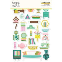 Simple Stories - Flea Market Collection - Sticker Book