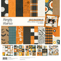 Simple Stories - Simple Vintage Scary Stories Collection - 12 x 12 Collection Kit