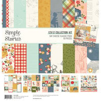 Simple Stories - Say Cheese Classic Pooh Collection - 12 x 12 Collection Kit