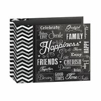 Pioneer - 12 x 12 - 3 Ring Album - Chalkboard Print - Happiness