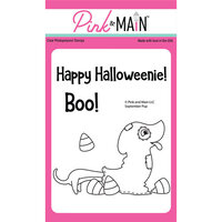 Pink and Main - Clear Photopolymer Stamps - September Pup