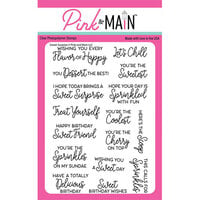 Pink and Main - Clear Photopolymer Stamps - Sweet Surprise