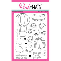 Pink and Main - Clear Photopolymer Stamps - Lift Your Spirits