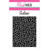 Pink and Main - Cheerfoil Collection - Foilable Panels - Reverse Sprinkles