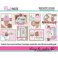 Pink and Main - Card Kits - Ice Cream