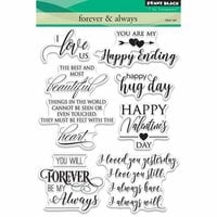 Penny Black - Clear Photopolymer Stamps - Forever and Always