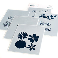 Pinkfresh Studio - Layering Stencils - Brighter Days