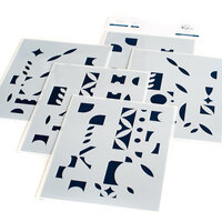 Pinkfresh Studio - Layering Stencils - Modern Design Blocks