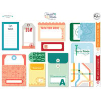 Pinkfresh Studio - Tourist Mode Collection - Journaling Bits