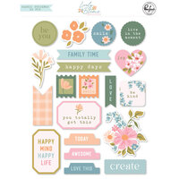 Pinkfresh Studio - Lovely Blooms Collection - Fabric Stickers