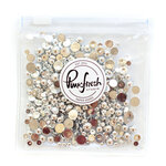 Pinkfresh Studio - Metallic Pearls - Silver