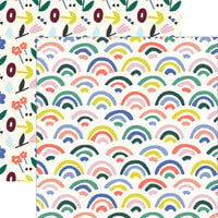 Paper House Productions - 12 x 12 Double Sided Paper - Rainbows