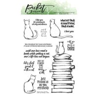 Picket Fence Studios - Clear Photopolymer Stamps - Cats Are Family