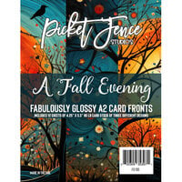 Picket Fence Studios - Fabulously Glossy A2 Card Fronts - A Fall Evening