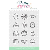 Pretty Pink Posh - Clear Photopolymer Stamps - Halloween Icons