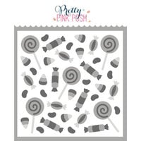 Pretty Pink Posh - Layering Stencils - Candy Treats