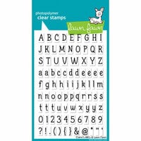 Lawn Fawn - Clear Photopolymer Stamps - Claire's ABCs