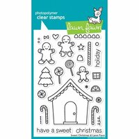 Lawn Fawn - Clear Photopolymer Stamps - Sweet Christmas