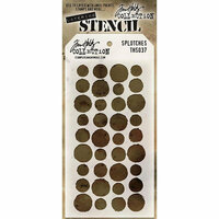 Stampers Anonymous - Tim Holtz - Layering Stencil - Splotches