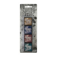 Ranger Ink - Tim Holtz - Distress Ink Pads - Mini Kit - Twelve