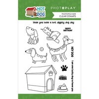 PhotoPlay - Hot Diggity Dog Collection - Clear Photopolymer Stamps